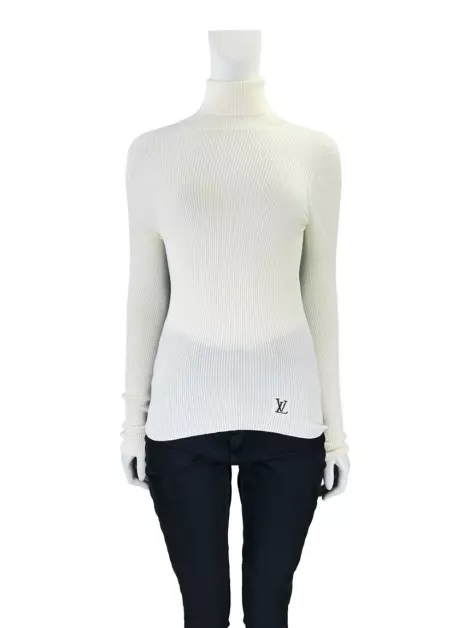Suéter Louis Vuitton Tecido Off White