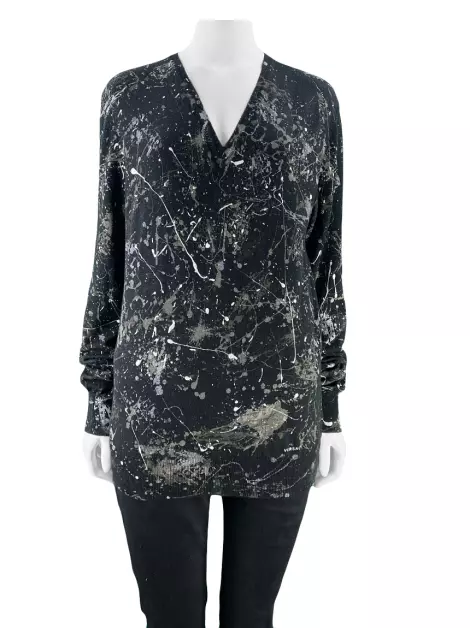 Suéter Versace Tricot Estampado