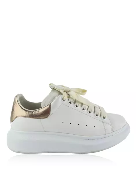 Tênis Alexander McQueen Couro Branco