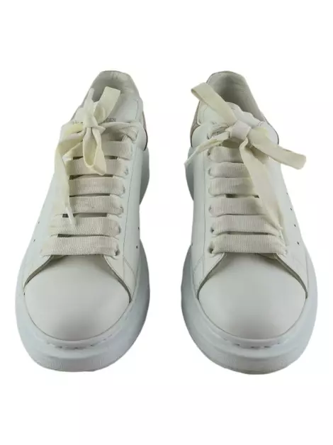 Tênis Alexander McQueen Couro Branco