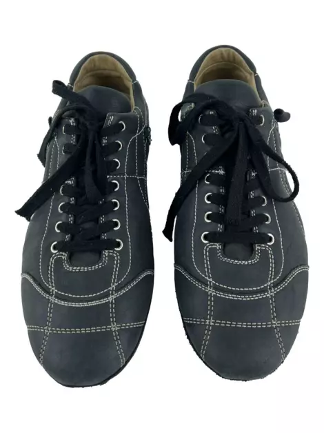 Tênis D&G Couro Azul Vintage