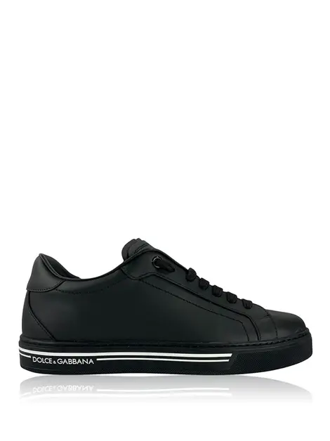 Tênis Dolce & Gabbana Roma Low Preto