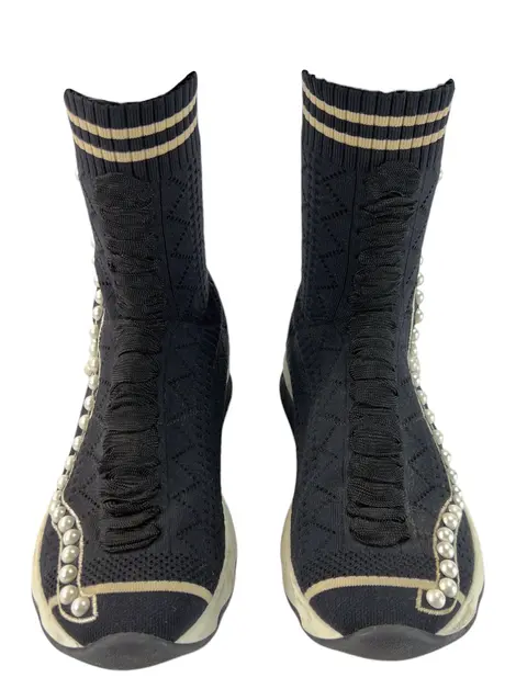 Tênis Fendi Mesh Pearl Preto