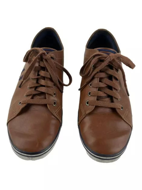 Tênis Fred Perry Kingston Caramelo
