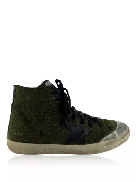 Tênis Golden Goose Deluxe Brand Francy Verde