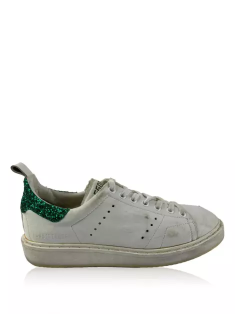Tênis Golden Goose Deluxe Brand Starter Couro Branco