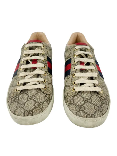 Tênis Gucci Ace GG Supreme Monograma