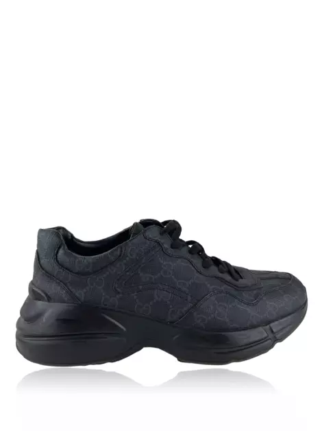 Tênis Gucci Rhyton GG Supreme Preto