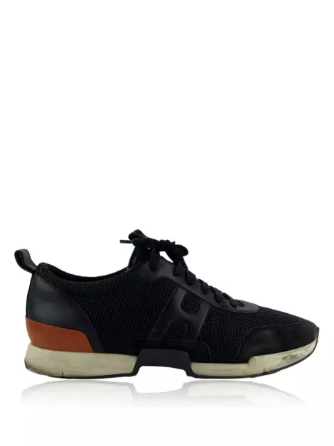 Tênis Hermès Mesh Starter Preto