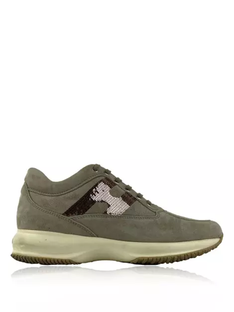 Tênis Hogan Suede Bege