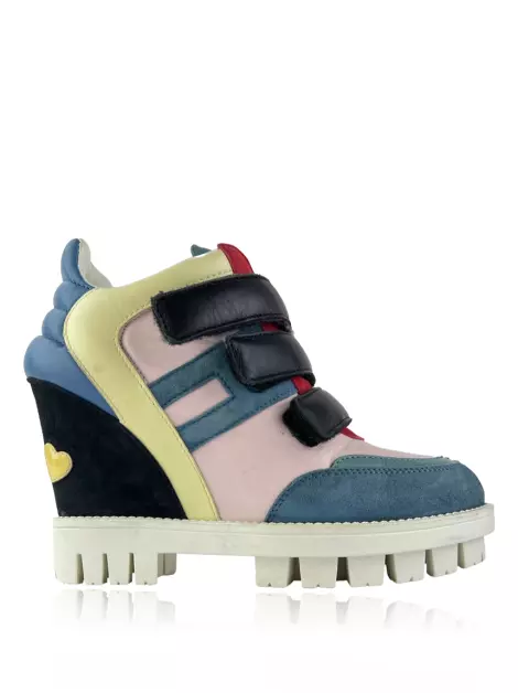 Tênis Hogan x Katie Grand Couro Multicolor