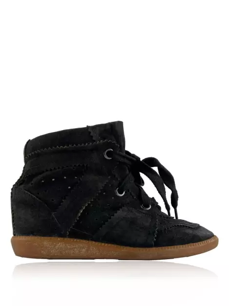 Tênis Isabel Marant Camurça Preto