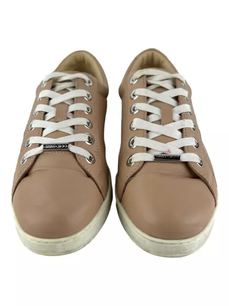 Tênis Jimmy Choo Cash Studded Rosê