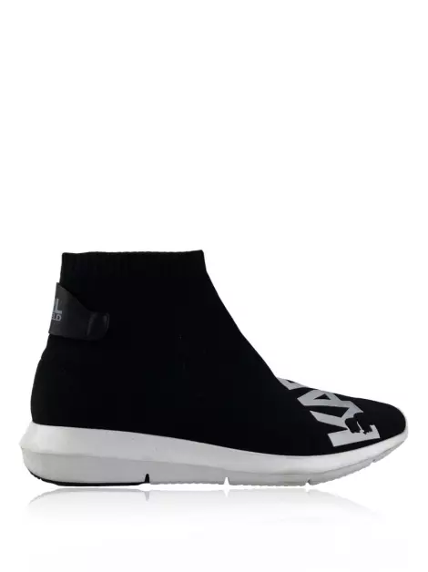 Tênis Karl Lagerfeld Sock Trainers Preto