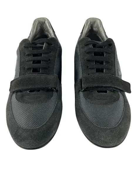 Tênis Louis Vuitton Camurça Preto