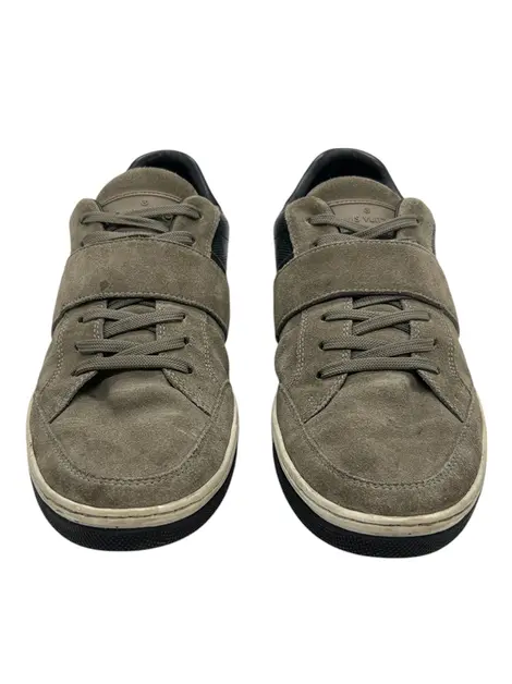 Tênis Louis Vuitton Suede Cinza