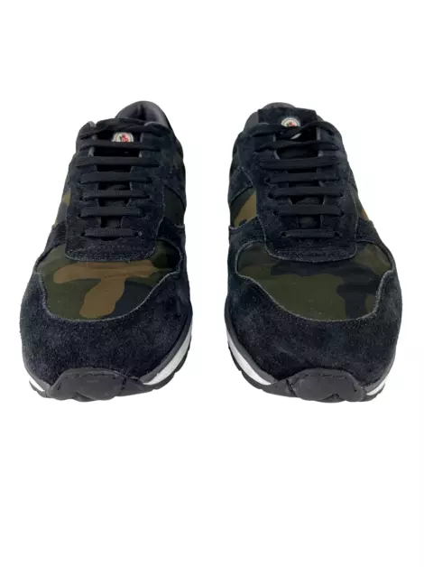 Tênis Moncler Suede Camuflado