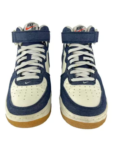 Tênis Nike Air Force 1 Mid '07 Denim Gum