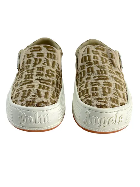 Tênis Palm Angels Canvas Bege