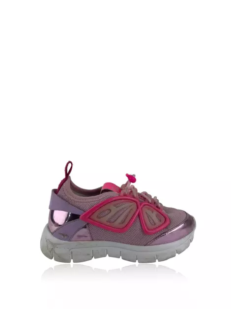 Tênis Sophia Webster Butterfly SlipOn Rosa