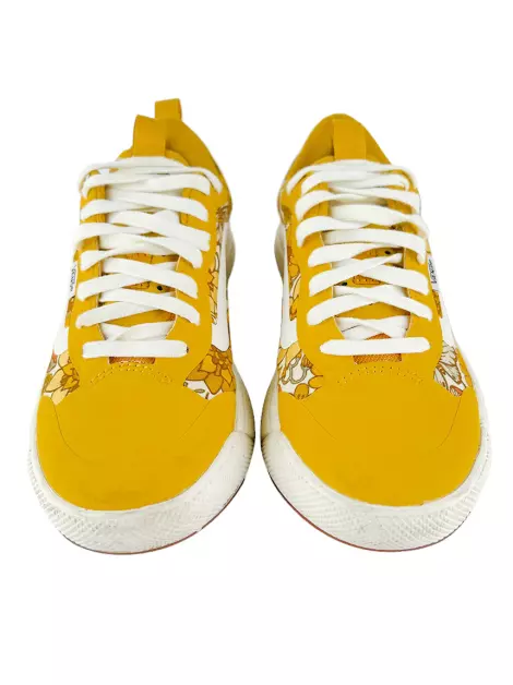 Tênis Vans Trippy Floral Ultrarange Exo Amarelo
