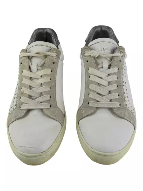 Tênis Zadig & Voltaire Couro Branco