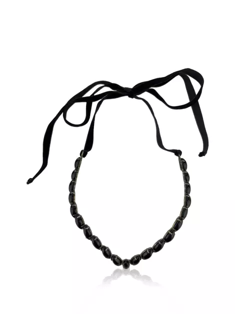 Tiara Ana Khouri Metal Preto