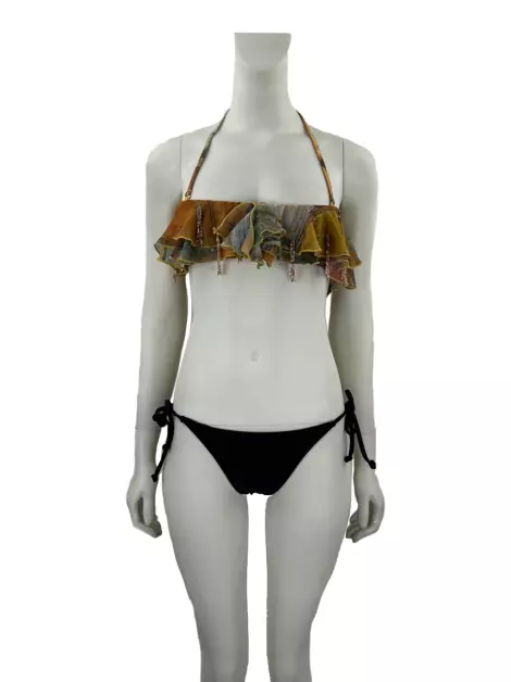 Top Água De Coco Babados Estampado