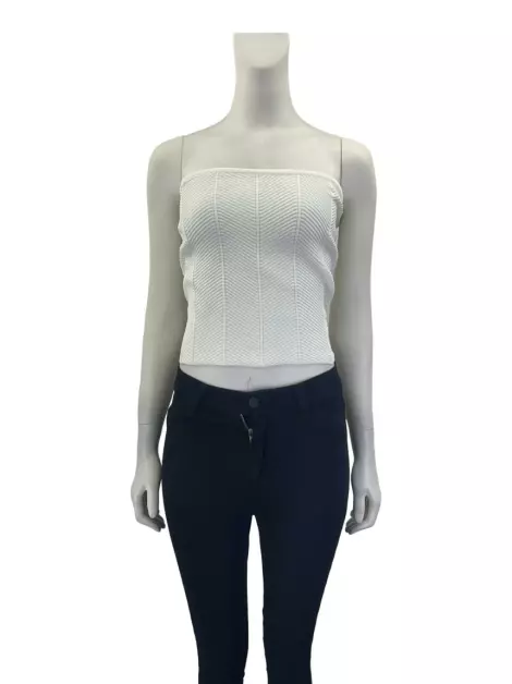 Top byNV Tomara que Caia Branco