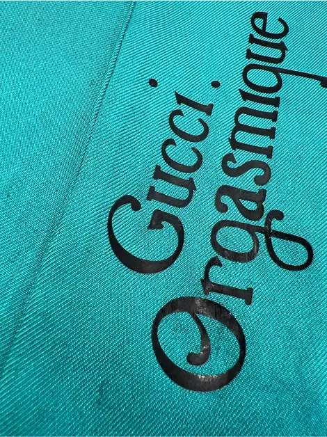 Twilly Gucci Seda Azul