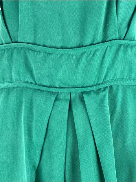 Vestido A. Niemeyer Linho Verde