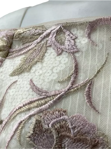 Vestido Adriana Papell Assimétrico Lilás