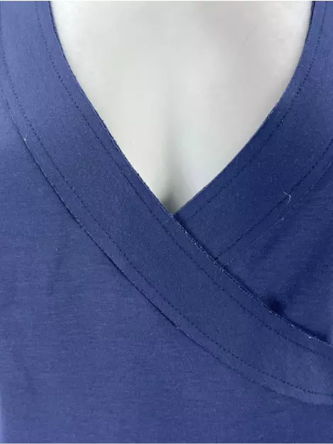 Vestido Agilità Curto Azul