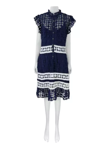 Vestido Agilità Curto Rendado