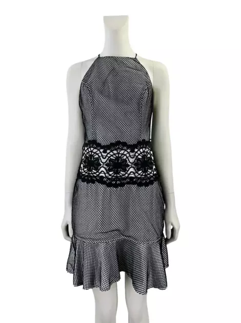 Vestido Agilità Renda P&B