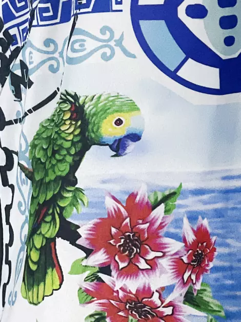 Vestido Agilità Tecido Estampado