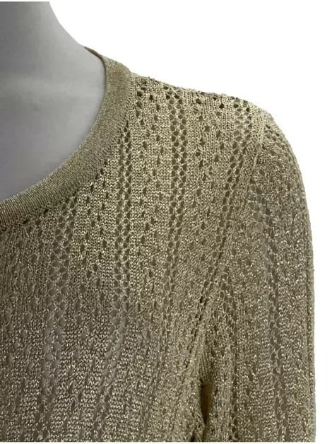 Vestido Agilità Tricô Metalizado
