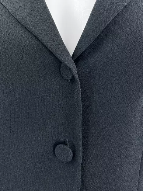 Vestido Agnes B Botões Preto