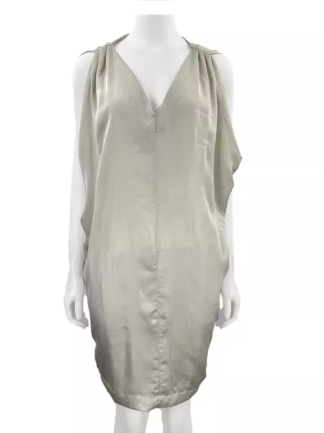 Vestido Alcaçuz Tecido Cinza