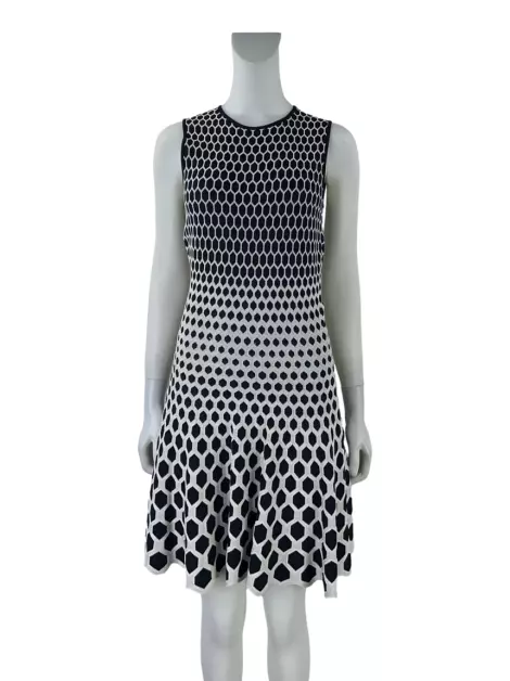 Vestido Alexander McQueen Curto Estampado