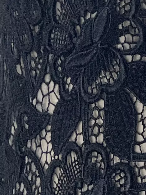 Vestido Alexander McQueen Curto Rendado