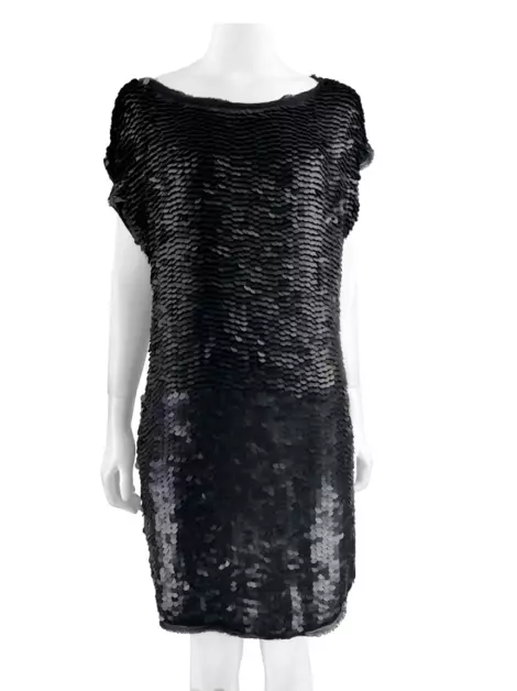 Vestido All Saints Spitalfields Brilhos Preto