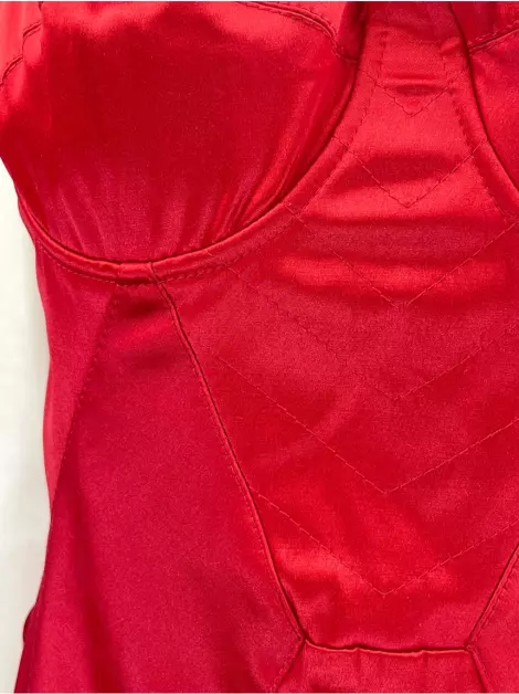 Vestido Amissima Curto Vermelho