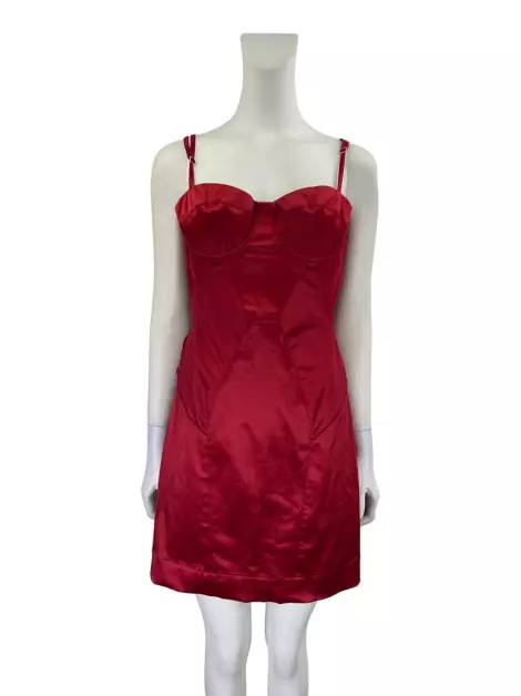 Vestido Amissima Curto Vermelho