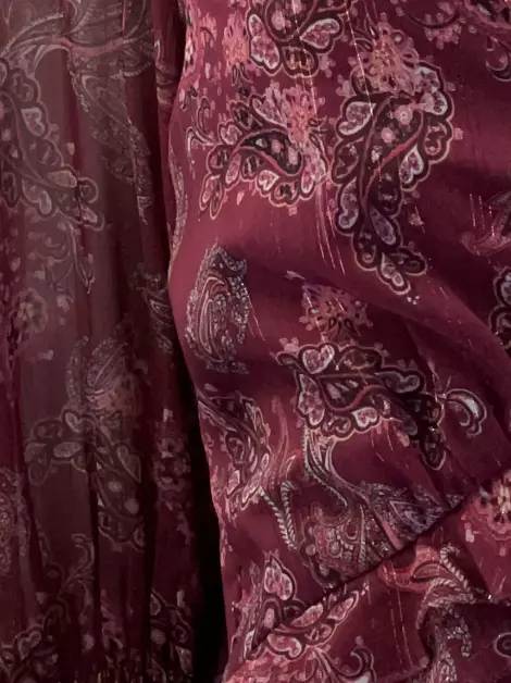 Vestido Amissima Longo Estampado