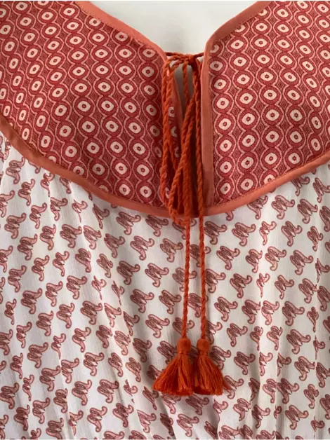 Vestido Amissima Longo Estampado