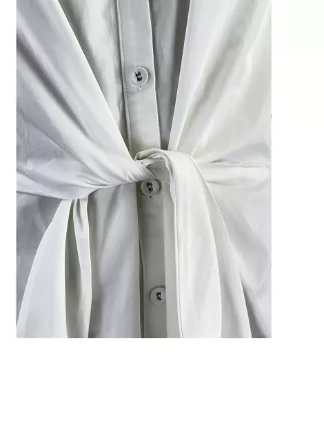 Vestido Amissima Tecido Branco