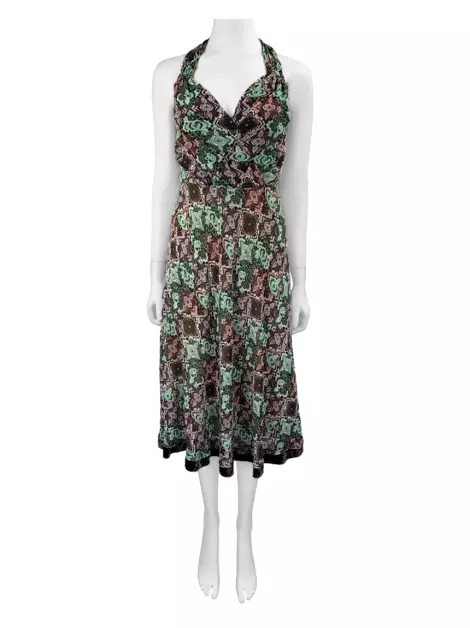 Vestido Amissima Tecido Estampado