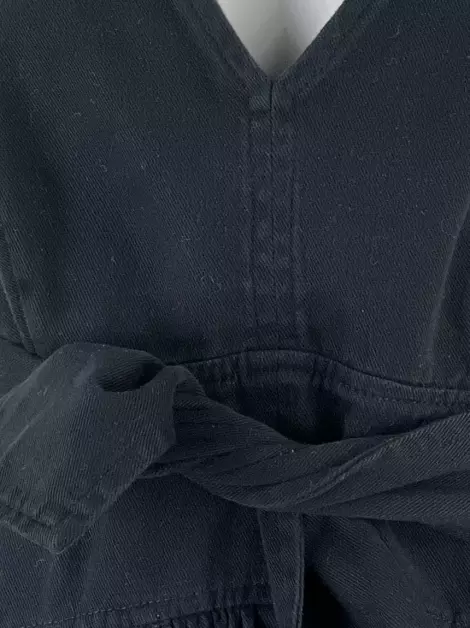 Vestido Andrea Bogosian Jeans Preto