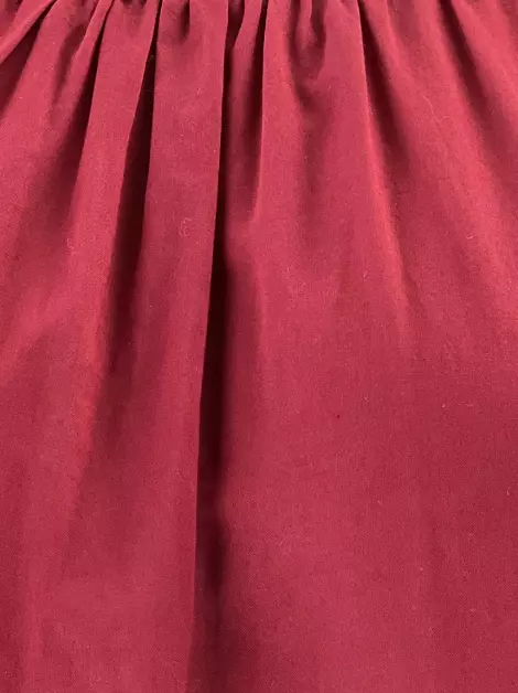 Vestido Andrea Marques Tecido Vermelho